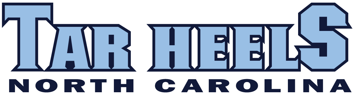 North Carolina Tar Heels 1999-2004 Wordmark Logo 01 iron on paper